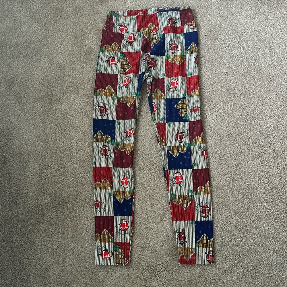 Lularoe Christmas Leggings one size
